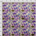 thumbnail image 4 of oneOone Velvet Light Brown Fabric Kids Craft Projects Decor Fabric Printed By The Yard 58 Inch Wide, 4 of 4