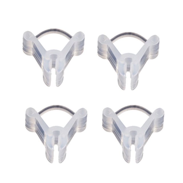 100pcs Garden Tomato Grafting Clips Plastic Flower Plants Support Clips
