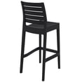 thumbnail image 3 of Compamia Ares Outdoor Bar Stool - Set of 1, Black, 3 of 9