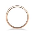 thumbnail image 2 of Bague de Mariage pour Femme en Or Rose 14k avec Diamants Ronds 1/4 Ct, Serti en Rail, 2 of 2