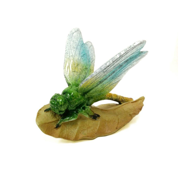 Figurine Libellule Verte