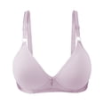 thumbnail image 2 of Bras For Women Sexy Up Wireless Solid Color Underwear Adjustable Breathable Comfort Support Anti Drop Bra, 2 of 6