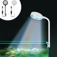thumbnail image 1 of Vaidha LED Aquarium Light Colorful Fish Tank Highlight Submersible Spotlights LED Beads Water Proof Light Spotlights For Fish Tank Aquarium Fishbowl, 1 of 7