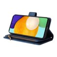 thumbnail image 2 of Case for Samsung Galaxy A52 5G Cover Zipper Pocket Wallet Case Magnetic Protective - Blue, 2 of 5