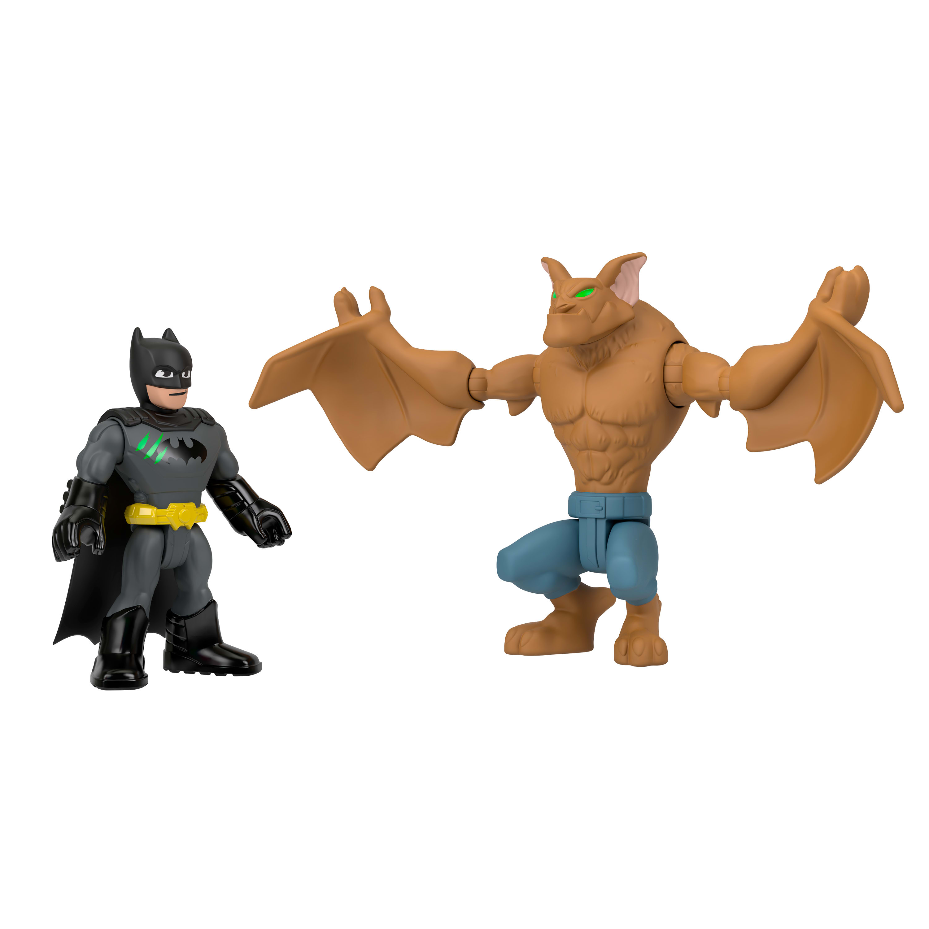 Imaginext DC Super Friends-Coffret Bat-coptère et Man‑Bat