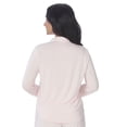 thumbnail image 3 of Secret Sleep Long Sleeve Button Top with Piping - Online exclusive, 3 of 5