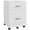 White, variant on Vinsetto Mobile File Cabinet, 2-Drawer Filing Cabinet with Wheels, Brwon