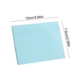 thumbnail image 2 of Tyidzon Sticky Notes 3x4 Inches Bright Colors Self-Stick Pads, Post It Notes Easy to Post for Home, Notebook, Office Supplies, 100 Sheets/Pad, 2 of 6