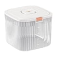 thumbnail image 2 of Back to School!Rice Dispenser,Grain Container Storage with Lid,Extra Large Food Containers,Food Storage Bins with Lids,Moisture Proof Household Cereal Dispenser Bucket for Kitchen Soybean Corn, 2 of 8