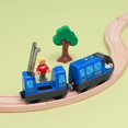 thumbnail image 4 of Battery Operated Locomotive Pay Train Set Fit for Wooden Railway Track Powerful Engine Bullet Electric Train for Boys Girls Gift red Train, 4 of 6