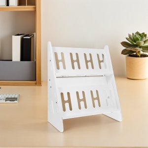 ETHZZLE Multifunctional White Mobile Phone Holder for Desk with Stable Adjustable Stand