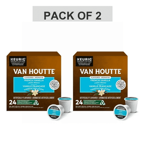 Van Houtte French Vanilla K-Cup Coffee Pods, 48 Count each 24 count (Pack of 2)