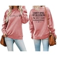 thumbnail image 2 of Huaizzzy Chandail de Mode d'Hiver pour Femmes, Imprimé Festif de Noël, Haut à Col Rond, Chandails et Robes Ajustés pour Femmes avec Cardigan Assorti, Hauts Décontractés et Chauds pour Femmes, Chandail pour Femmes, Chandail à Capuchon à Rayures Colorées pour Femmes, 2 of 4