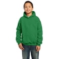 thumbnail image 1 of Gildan Boys Long Sleeve Front Pouch Pocket Hooded Sweatshirt. 18500B, 1 of 3