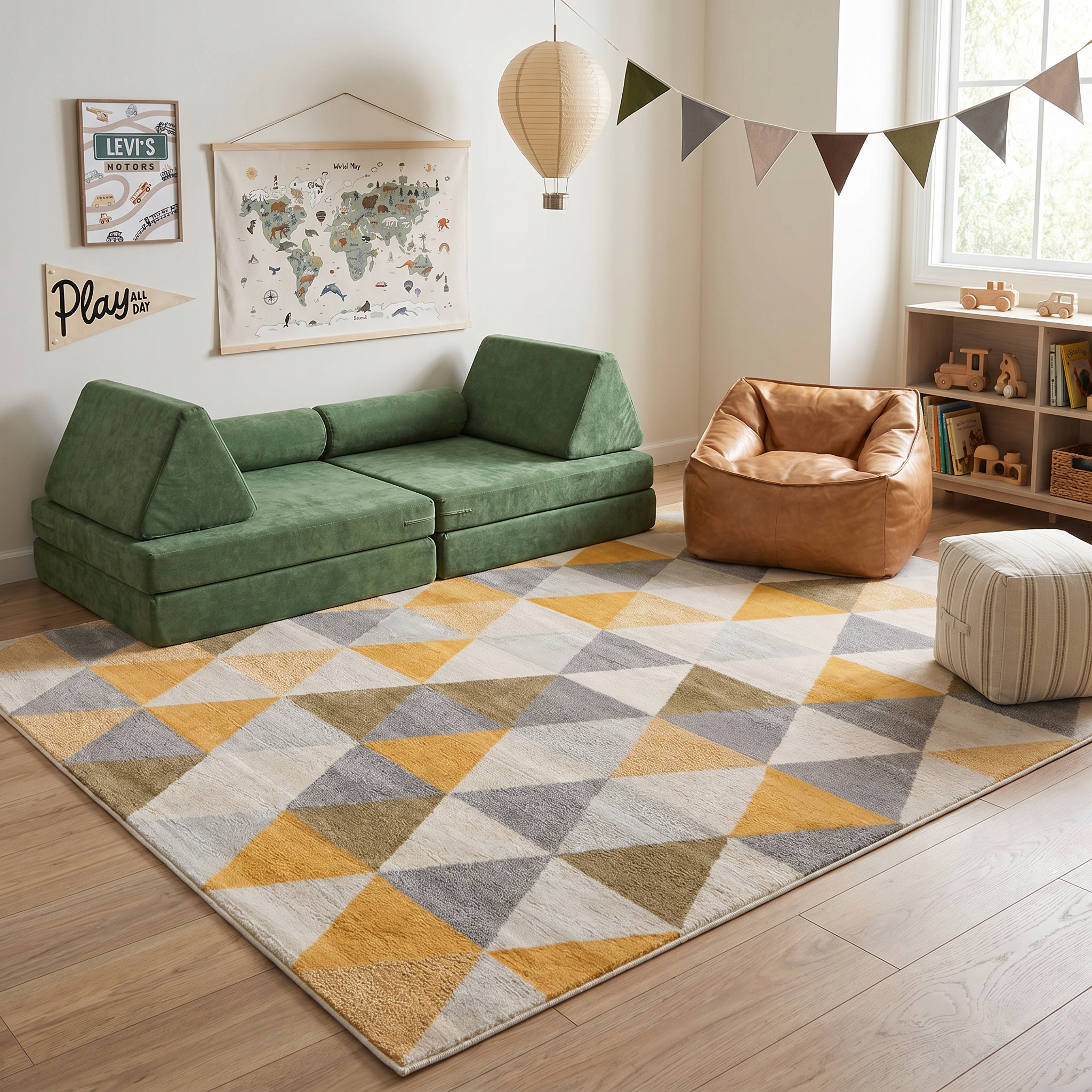 Rug Branch Savannah Yellow 8X11