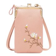 Amzcrzy Wallet Purse Desk Organizer Women Sling -Body Wallet with Mobile Cell Phone Small Crossbody Purses for Women School Supplies Teacher Supplies Back To School Supplies Office Desk Accessories