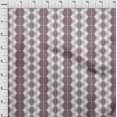 thumbnail image 3 of oneOone Viscose Chiffon Fabric Triangle & Hexagon Geometric Printed Fabric 1 Yard 42 Inch Wide, 3 of 4