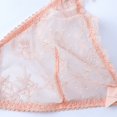 thumbnail image 3 of Sous-vêtements pour Femmes en Maille Transparente Lingerie Broderie Soutien-Gorge et String et Bas, 3 of 5