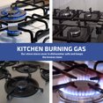 thumbnail image 2 of Luxshiny 4pcs Gas Hob Covers Cooktop Cover Black Non-stick Homeowners, 2 of 8