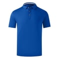 thumbnail image 2 of XMMSWDLA T-Shirts pour Femmes Col en V Manches Courtes Hauts Tee Blouse Bleu Chemises pour Femmes, 2 of 4