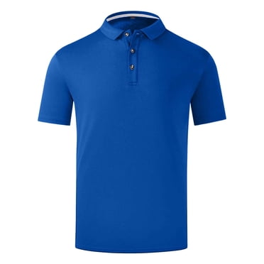 CFLVAEK Chemises d'Affaires pour Femmes 3 Boutons Manches Courtes Hauts d'Été Chic Travail Col Chemise T-Shirt Formel