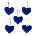 thumbnail image 1 of EGNMCR Travel Equipment 5PCS Reflective Pendant Outdoor Reflective Pendant Heart Shaped Reflective Suitable For Backpack Riding Walking Running the Reflector, 1 of 2
