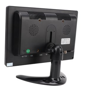 DVR  Screen, 9in TFT LCD Computer  with Multi Input Interface Speaker HD Color Gaming Display Screen for DVR