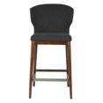 thumbnail image 5 of Tabouret de Bar à Dossier Ailé Rembourré de Qualité Contractuelle Cabo (26 Po/29 Po), 5 of 5