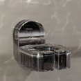 thumbnail image 4 of Grey Suction Cup Hair Dryer Holder Wall Mount, Bathroom Shelves For Styling Tools, Easy Install, 4 of 4