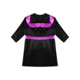 thumbnail image 4 of Doomiva Enfants Garçons Robe de Boxe Art Martial Muay Thaï Uniforme Manches Longues Kick Boxe Robe à Capuche Tenues Noir&Rose Vif A 10, 4 of 5