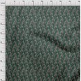 thumbnail image 3 of oneOone Cotton Flex Fabric Leaves & Floral Block Print Fabric BTY 40 Inch Wide, 3 of 5