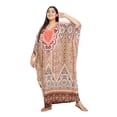 thumbnail image 2 of Caftans Longs pour Femmes Grande Taille Robe Caftan Robe de Soirée Fête Été Plage Robe d'Été Manches Kimono Longues Robes Décontractées en Ligne, 2 of 7