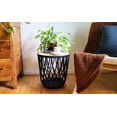 thumbnail image 4 of PRISP Timballa Storage Basket Table - Round Coffee Table, Side Table, End Table with Bamboo Lid, for Living Room, Bedroom, Patio & Balcony Decor, 4 of 8