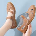 thumbnail image 4 of LSLJS Sandales pour Femmes Trou Creux Chaussures Décontractées Respirantes pour Femmes, Chaussures Plates, 4 of 5