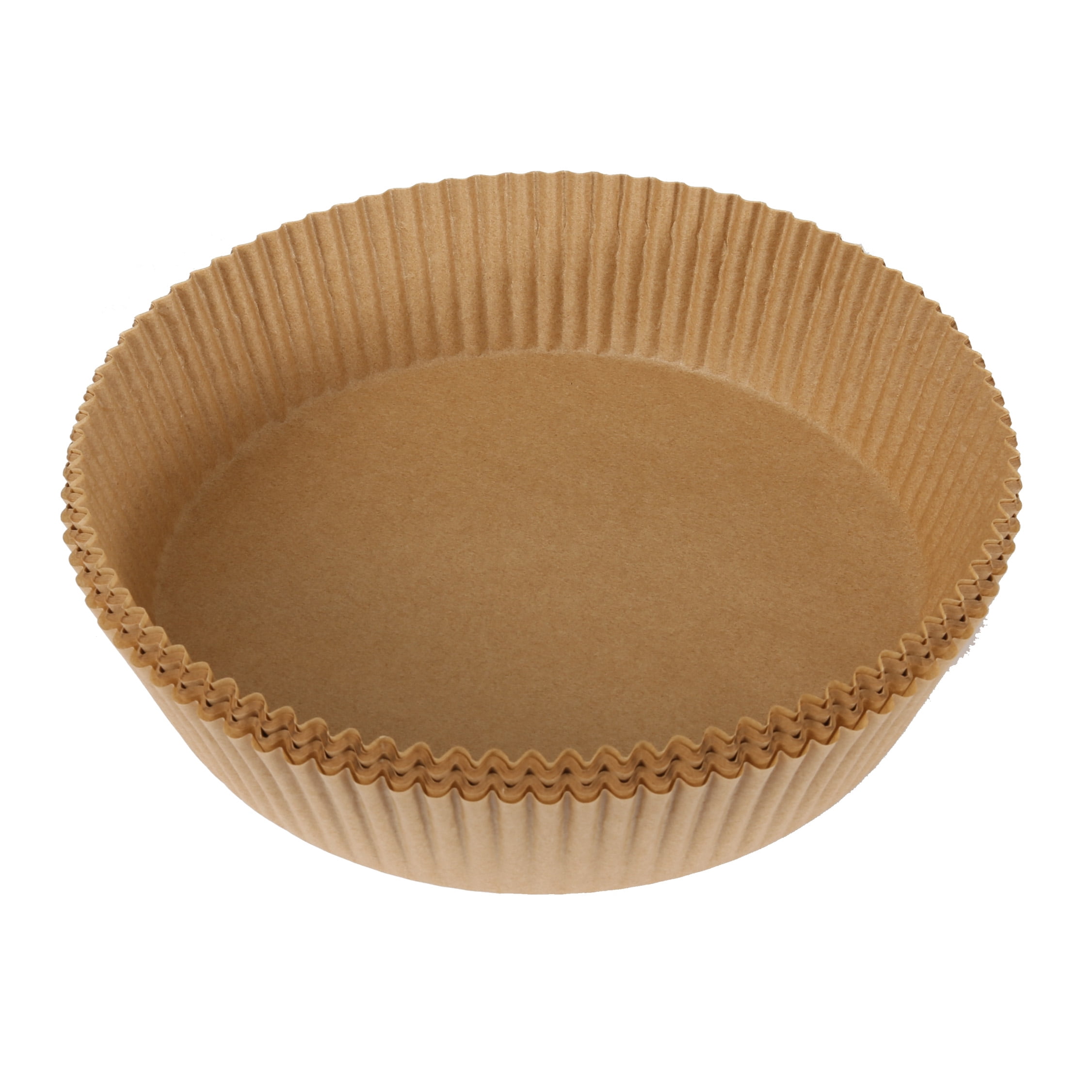 TITAN Feuilles en Papier Parchemin pour Friteuse à Air, Forme Ronde, 19.5 cm, 100 Pièces