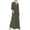 Army Green, variant on QUYUON Tea Length Dresses for Women Clearance Cotton Linen Turndown Collar Long Sleeve Pocket Loose Long Shirt Dress Tea Length Evening Dresses Lapel Ankle Length Bodycon Dress Style D-18172 Yellow L
