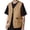 Kaki, variante sur Gilet de Travail Vintage d'Été pour Homme - Sans Manches pour l'Extérieur avec Design Plié - Style Mode et Détente pour Tous les Jours