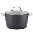 thumbnail image 1 of Kitchen Aid Hard Anodized 7.6L Stock Pot, 1 of 5