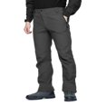 thumbnail image 2 of CHOK Men‘s Fleece Lined Hiking Pants Waterproof Snow Ski Softshell Hunting Pants Navy XL, 2 of 7