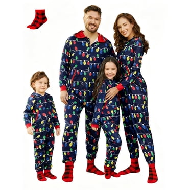 PatPat Matching Holiday Pajamas for Family, Holiday Pajama Sets for Adults, Teens, Kids, Baby and Dog