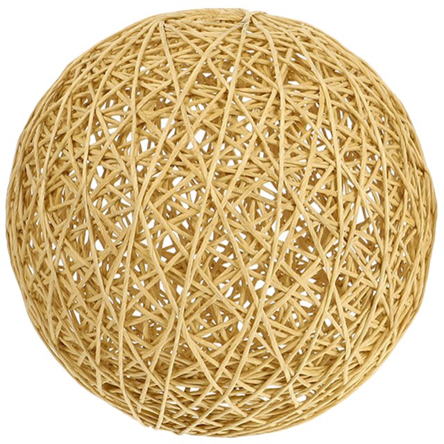 MasteelfCA Woven Lamp Shade Lamp Cover Rustic Style Lamp Shade for Hanging Lamp Pendant Lamp