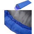 thumbnail image 2 of Generic Outdoor Hooded Envelope Sleeping Bag for Adults, Camping, Office Nap, Home Use, Blue, Green, or Red, Polyester-Cotton Blend, Compact & Lightweight Design, 2 of 6