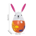 thumbnail image 4 of Aufmer 2 Pcs Easter Inflatable Egg Decor, Colorful Courtyard Decoration for Holiday Festivities, Perfect Easter Toy and Party Supply, 4 of 6