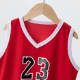 thumbnail image 5 of Kids Summer Basketball Vest & Shorts Set - Quick Dry, Sleeveless, Adjustable Straps, 5 of 5