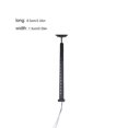 thumbnail image 4 of Ruiboury Model Railway Lamp Micro-Landscape Layout Props LED Lamppost Park Decoration Miniature Ladder Streetlights Crafts Black（Warm Light）, 4 of 7