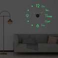 thumbnail image 1 of Kcavykas Clearance Sales,Canada Day,open Season Frameless DIY Wall Mute Clock Mirror Surface Sticker Home office Decor, 1 of 3