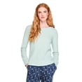 thumbnail image 1 of George Women's Long-Sleeve Raglan Sleep T-Shirt, 1 of 6