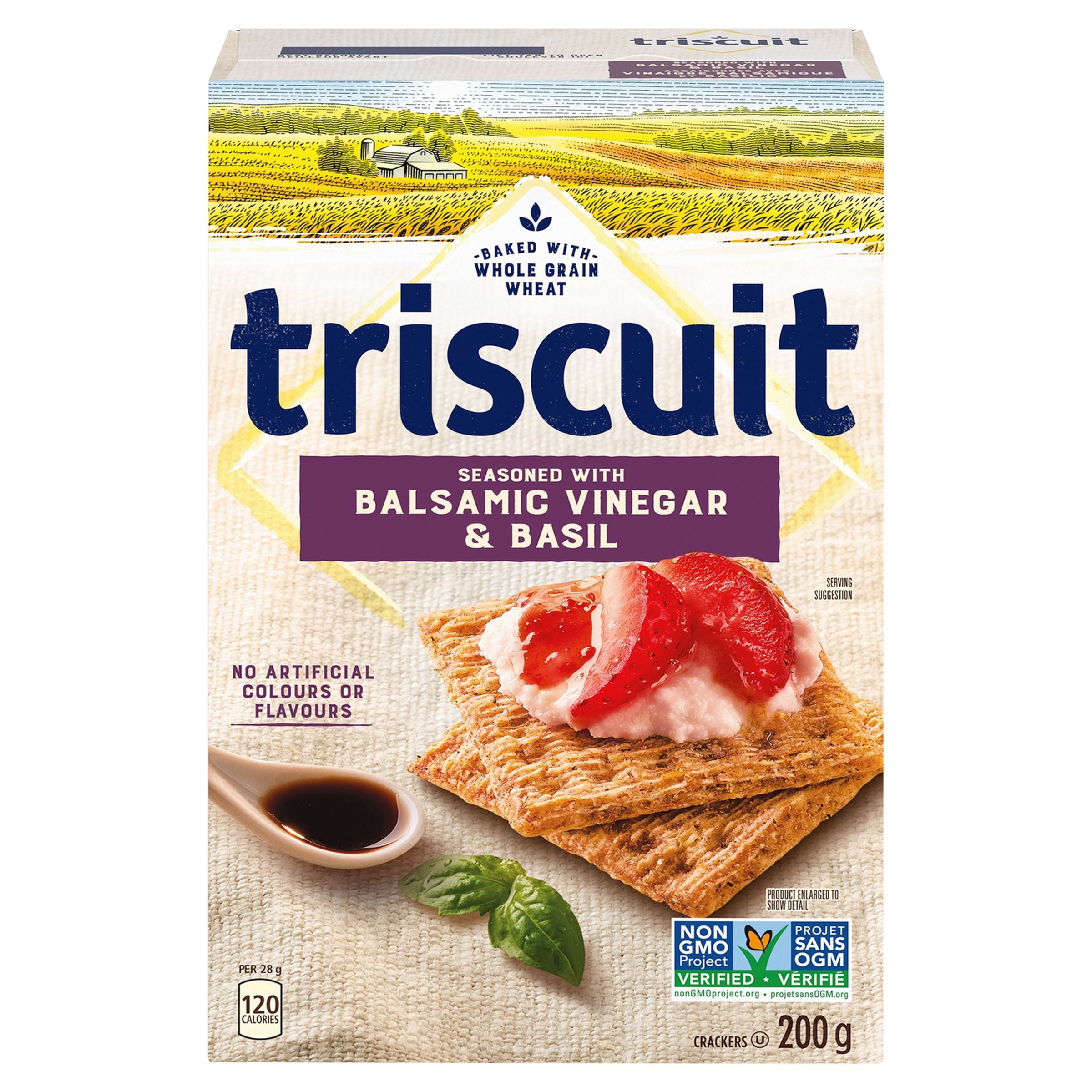 Triscuit Balsamic Vinegar & Basil Crackers