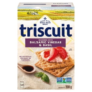 Triscuit Balsamic Vinegar & Crackers de basilic
