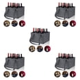 thumbnail image 2 of Transemion Cloth Universal Wine Bottle Bag Standard Size And Non-shedding For Champaign Lovers Fits Most Wine Grey 2 Slots 5Set, 2 of 6